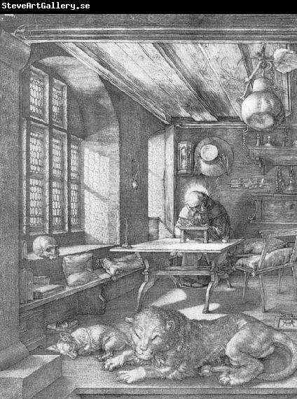 Albrecht Durer St Jerome in his Study
